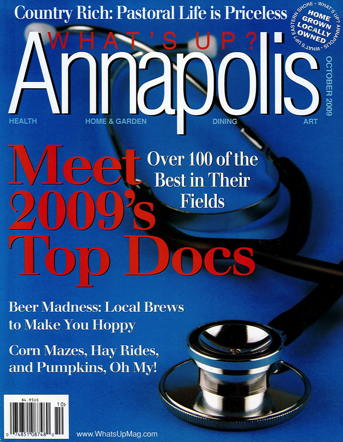 Dr. Brown Featured in What's Up Annapolis Magazine