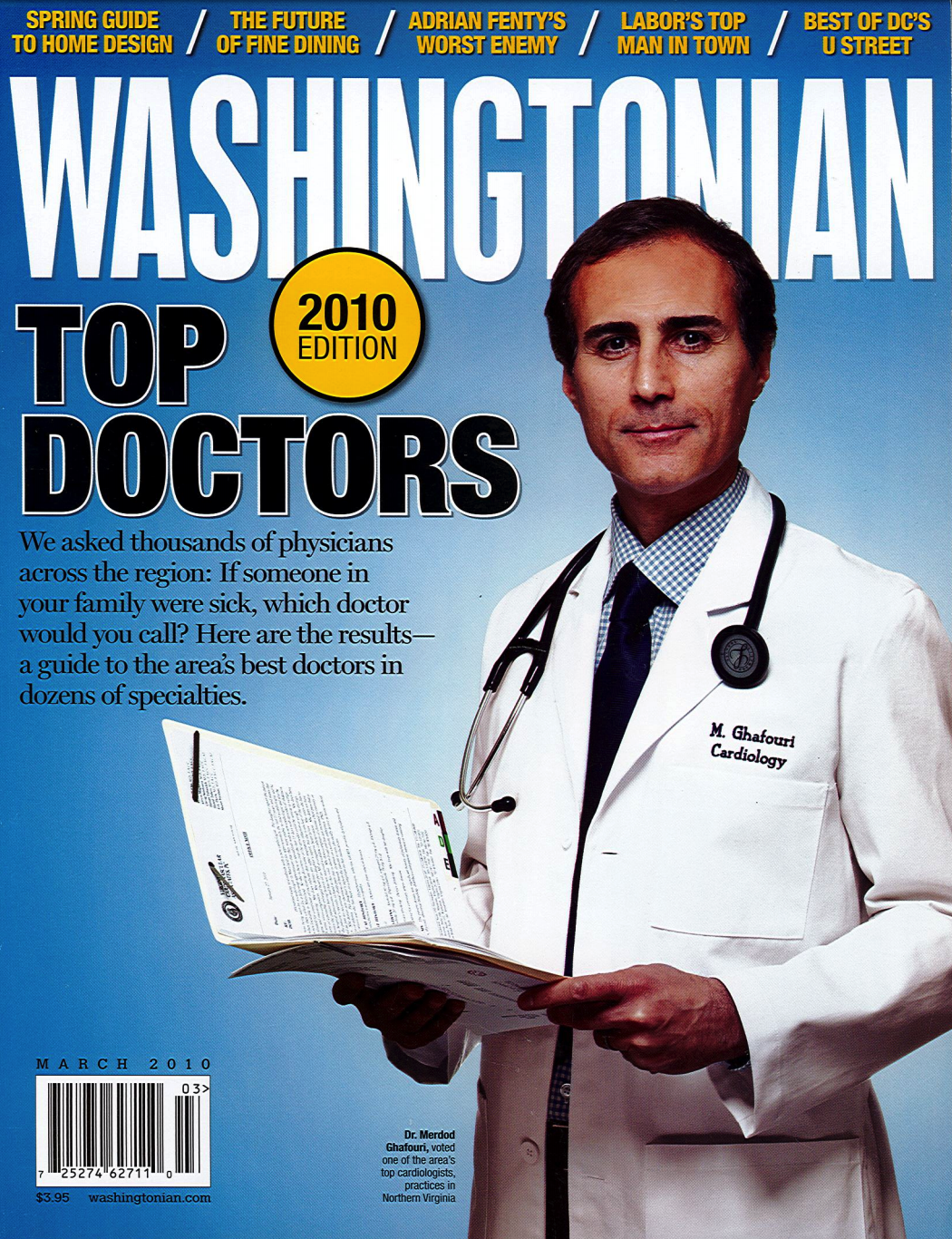 Dr. Brown featured in Washingtonian's Top Doctors list 