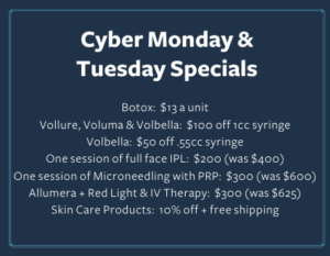 Cyber Monday Specials