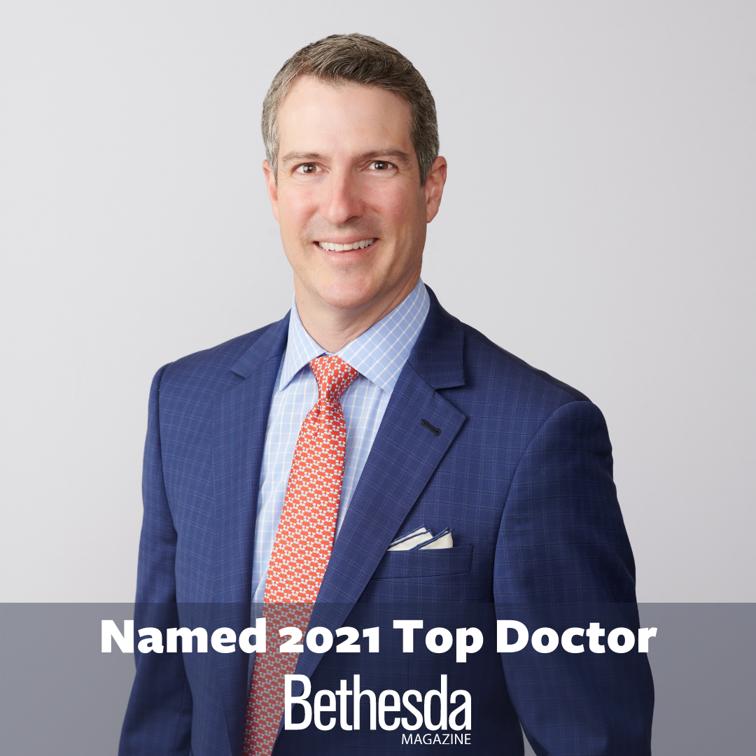 Dr. Brown Named 2021 “Top Doctor” by Bethesda Magazine