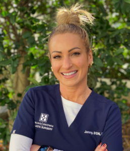 Bruno Brown Plastic Surgery Team Jenny RN, BSN